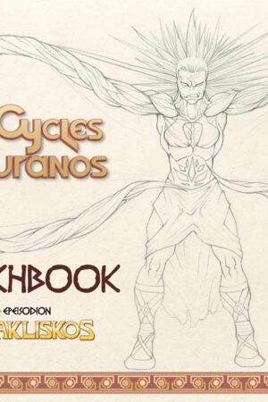 Sketchbook du premier volume des Cycles d'Ouranos, Herakilskos par ReginHart